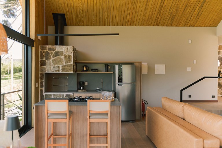Elegante bangalô de campo 3 - Taquaras Huts