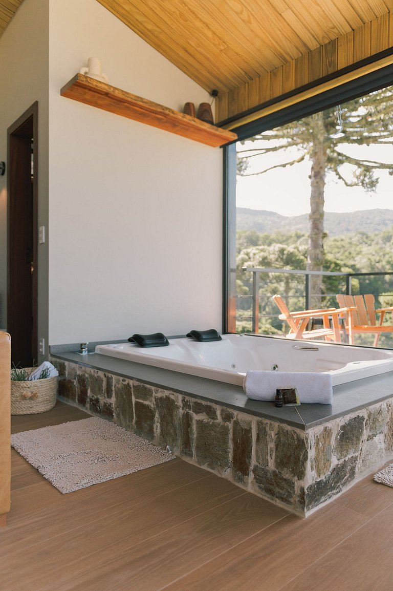 Elegante bangalô de campo 3 - Taquaras Huts