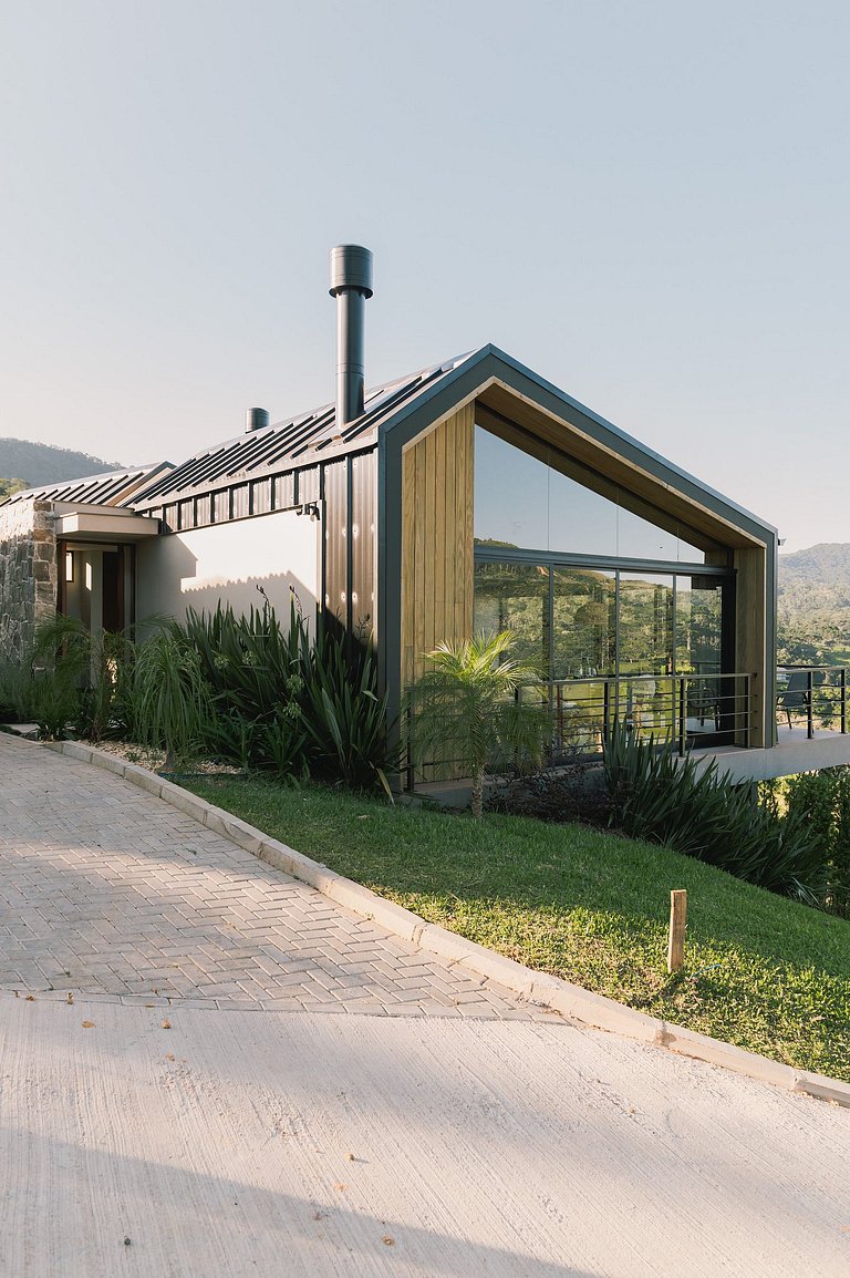 Elegante bangalô de campo 3 - Taquaras Huts