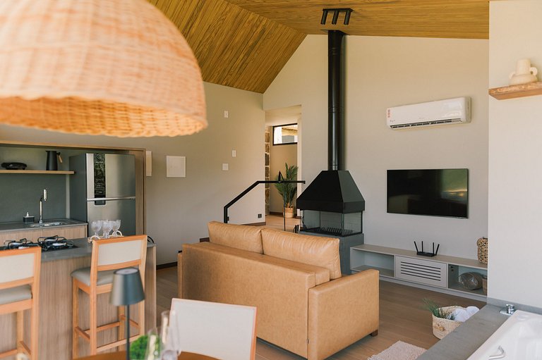 Elegante bangalô de campo 3 - Taquaras Huts
