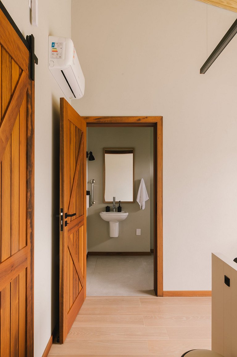 Elegante bangalô de campo 1- Taquaras Huts
