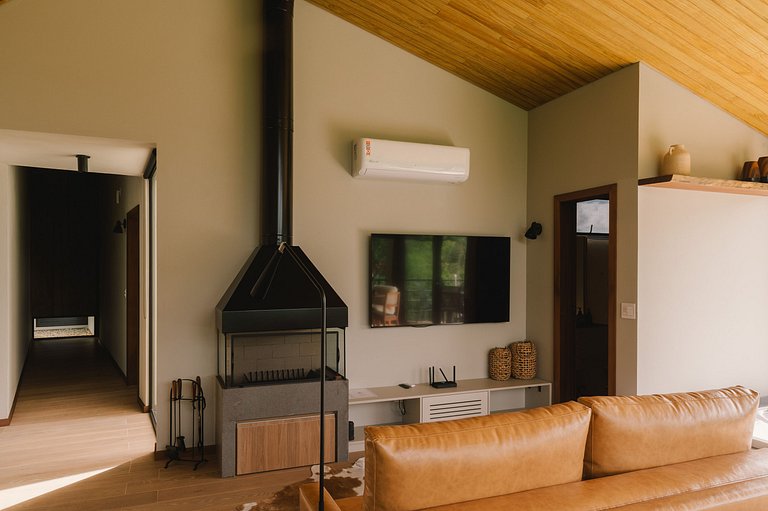 Elegante bangalô de campo 1- Taquaras Huts