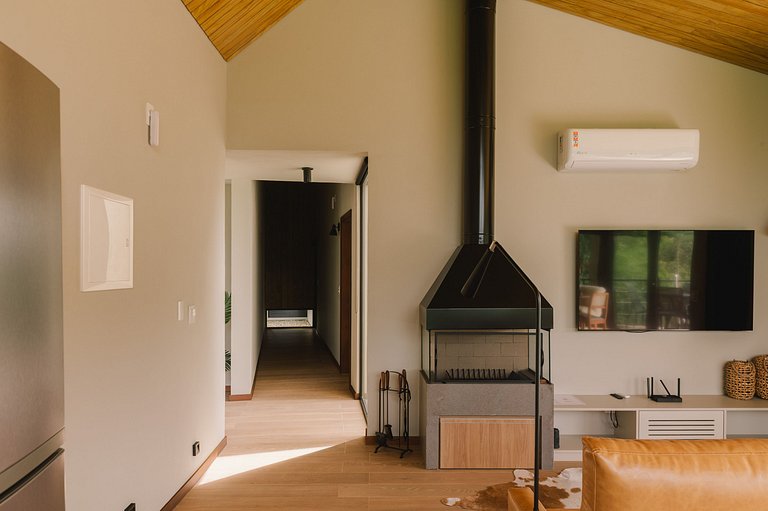 Elegante bangalô de campo 1- Taquaras Huts