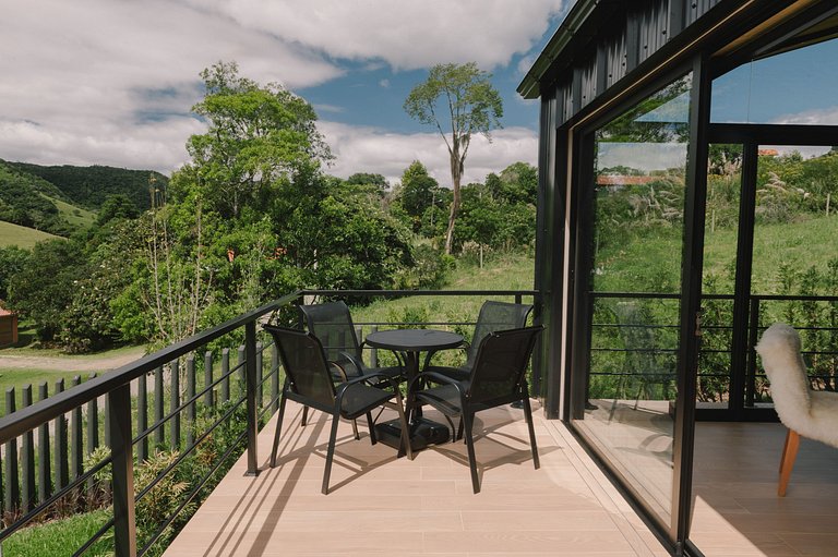 Elegante bangalô de campo 1- Taquaras Huts
