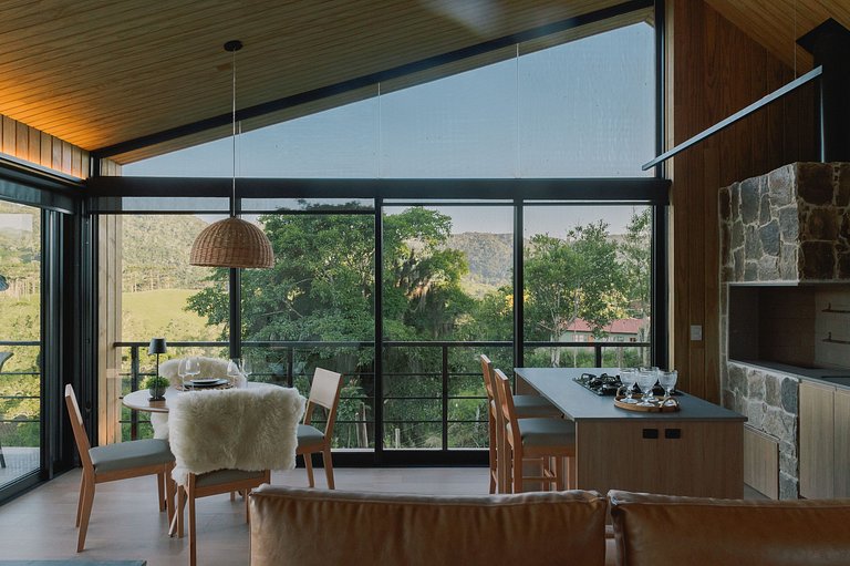 Elegante bangalô de campo 2 - Taquaras Huts
