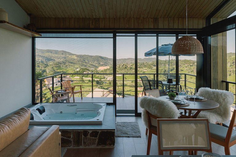 Elegante bangalô de campo 3 - Taquaras Huts