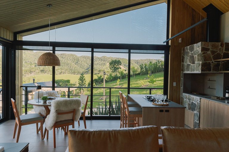 Elegante bangalô de campo 3 - Taquaras Huts