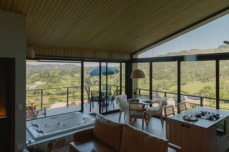 Elegante bangalô de campo 4 - Taquaras Huts