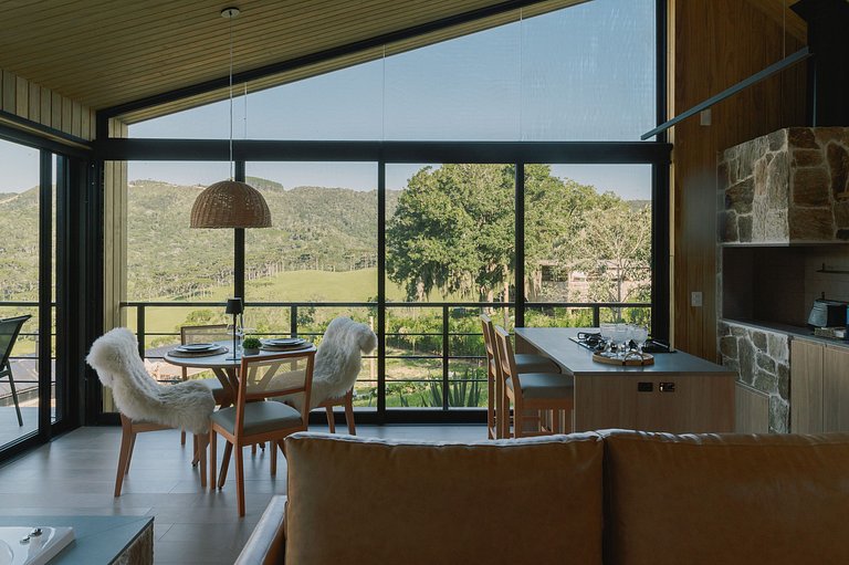 Elegante bangalô de campo 4 - Taquaras Huts