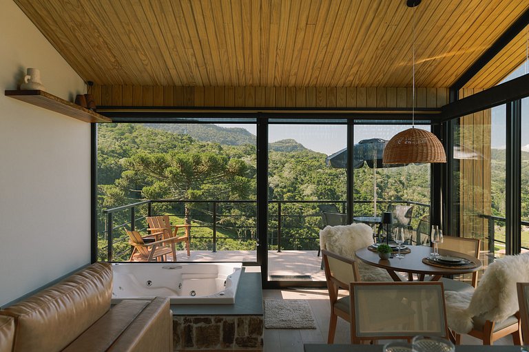 Elegante bangalô de campo 5 - Taquaras Huts