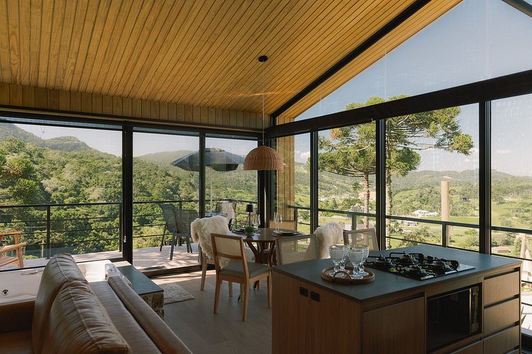 Elegante bangalô de campo 5 - Taquaras Huts