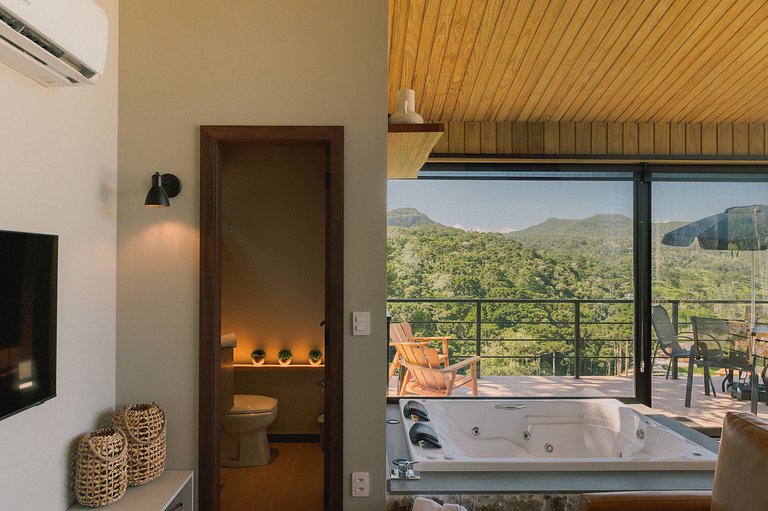 Elegante bangalô de campo 5 - Taquaras Huts